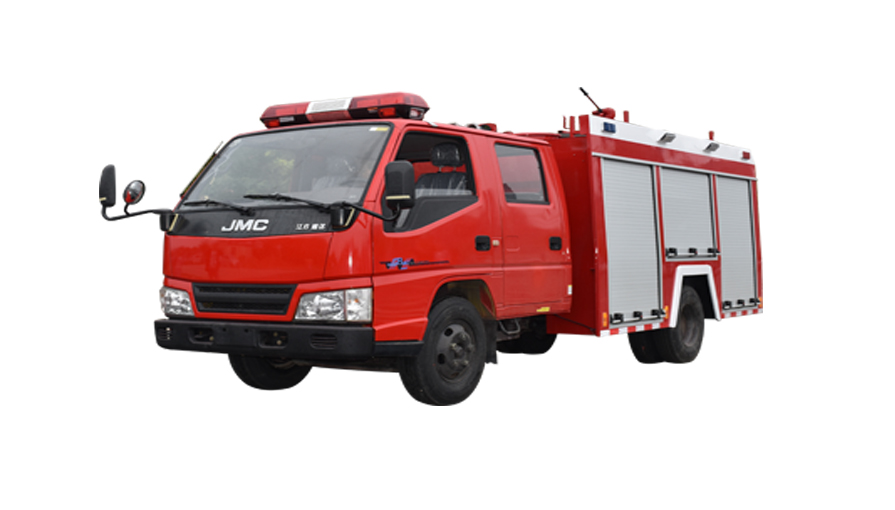 消防車廠家新東日專汽講解哪種消防車能上藍(lán)牌？