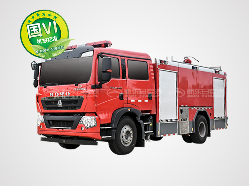 新東日牌 國(guó)六T5G 水罐 泡沫消防車(chē)